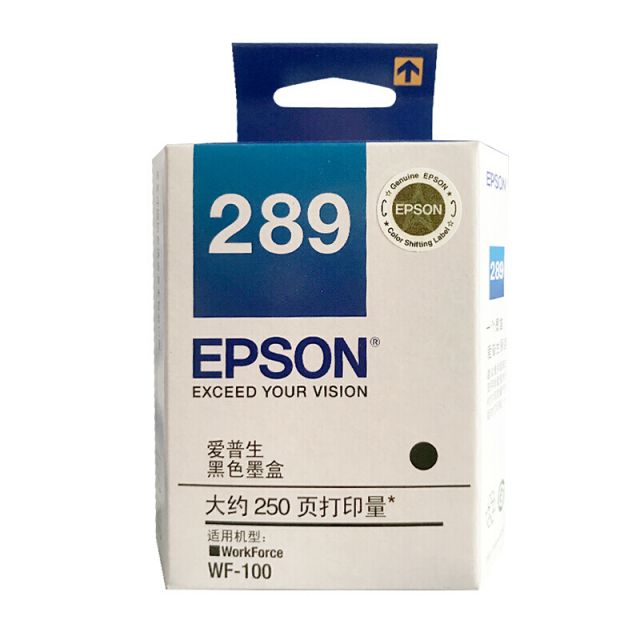 愛普生(Epson) 墨盒 T289(黑 WF-100)
