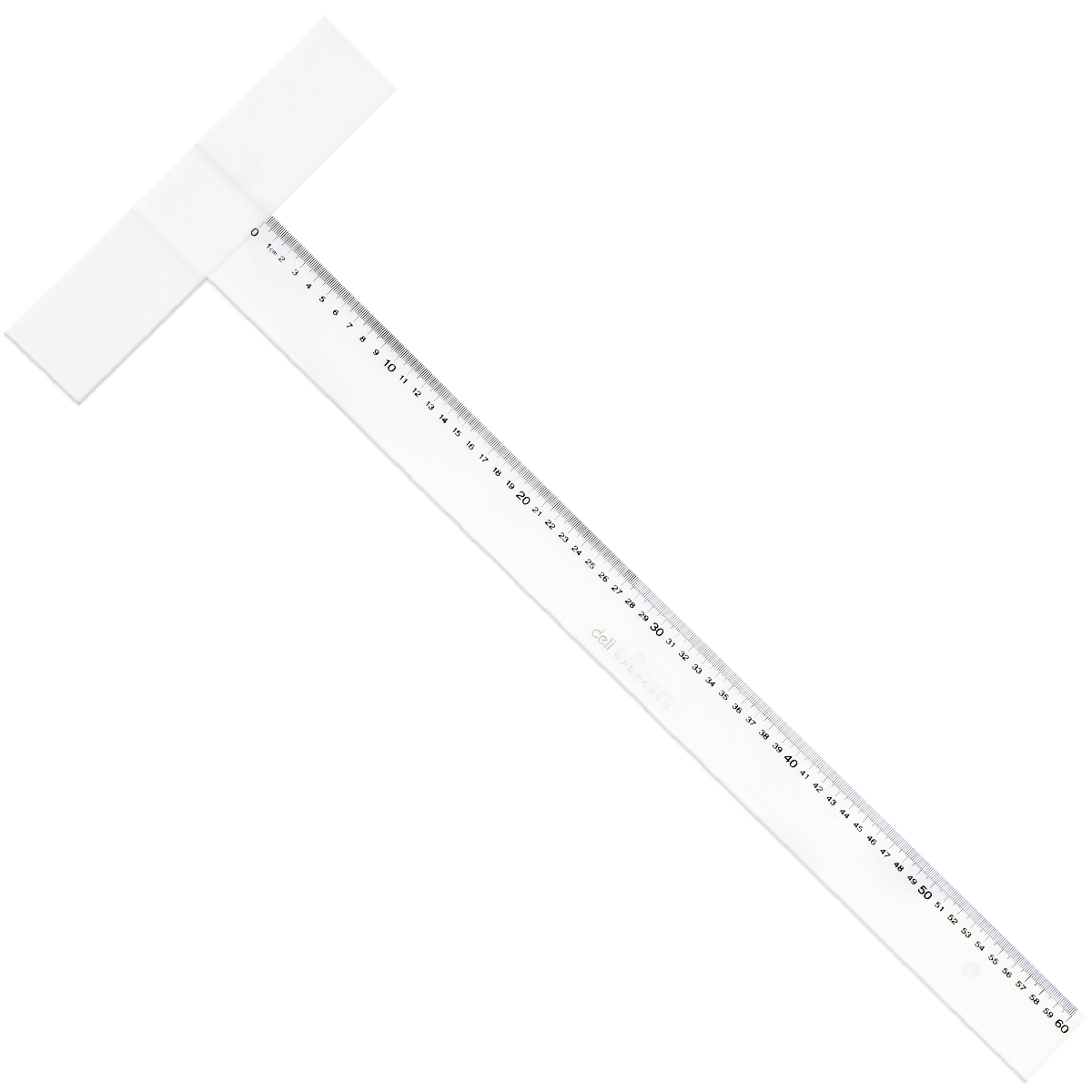 得力(deli)8410有机丁字尺60cm(只)