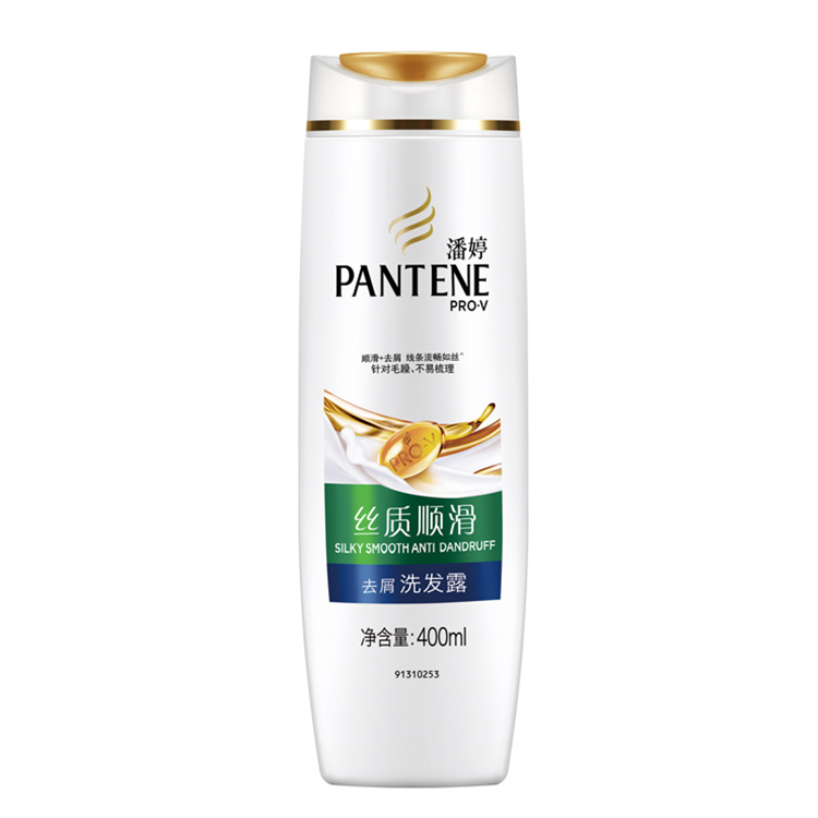 潘婷(PANTENE)丝质顺滑去屑洗发露400ml