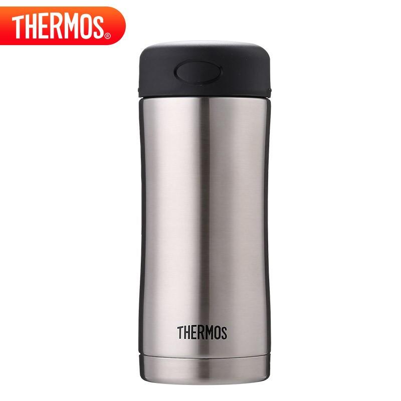 膳魔师(THERMOS)JCG-400C SBK(不锈钢色)保温杯 400ml
