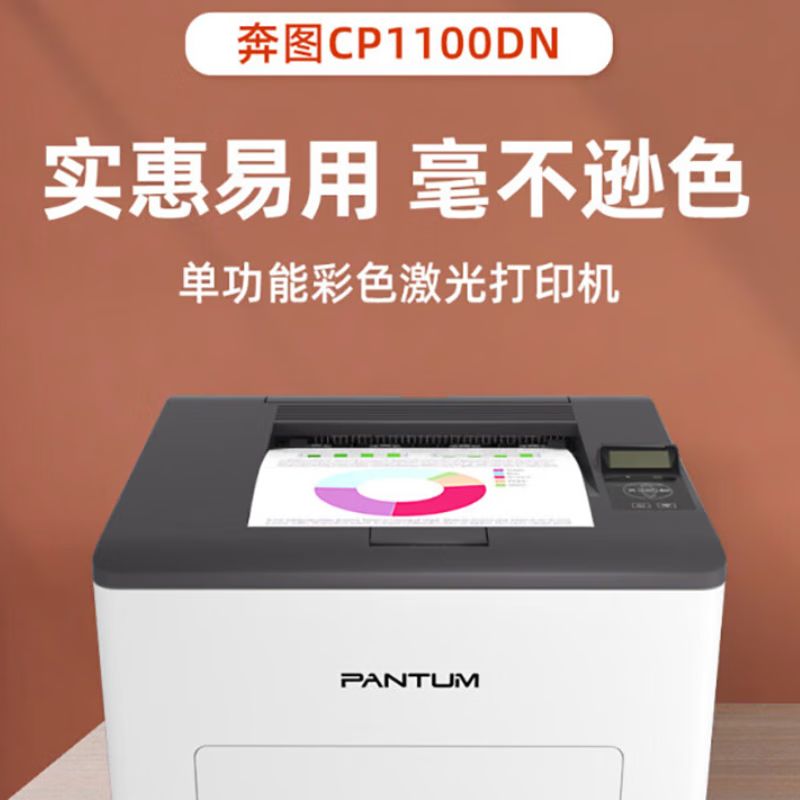 奔图(PANTUM)激光打印机/cp1100dn(A4彩色/双面/网络)