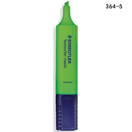 施德楼(STAEDTLER)364-5(绿色)喷墨隐形荧光笔