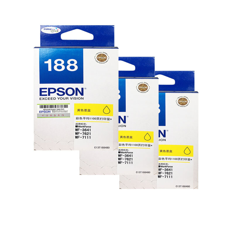 爱普生(Epson)墨盒T1884(黄)