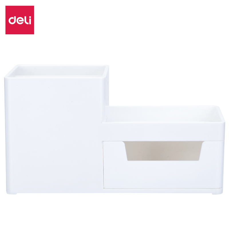 得力(deli)8907(白色)收纳盒