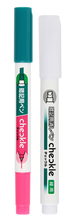 国誉(KOKUYO)PM-M120P-S(白/绿/粉)记号笔套装