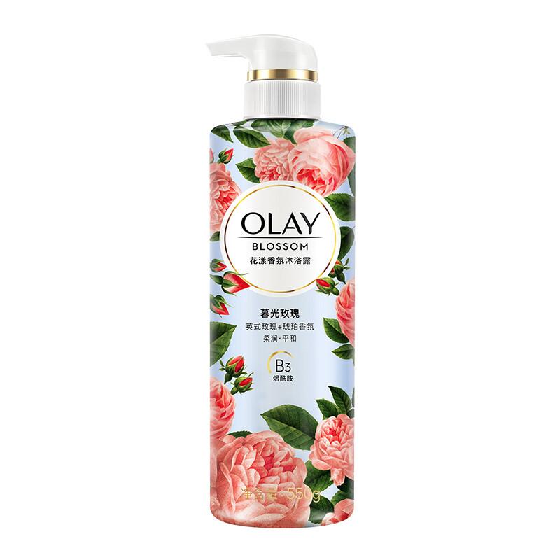 玉兰油(OLAY)暮光玫瑰花漾香氛沐浴露550g - 宝洁-玉兰油(OLAY)