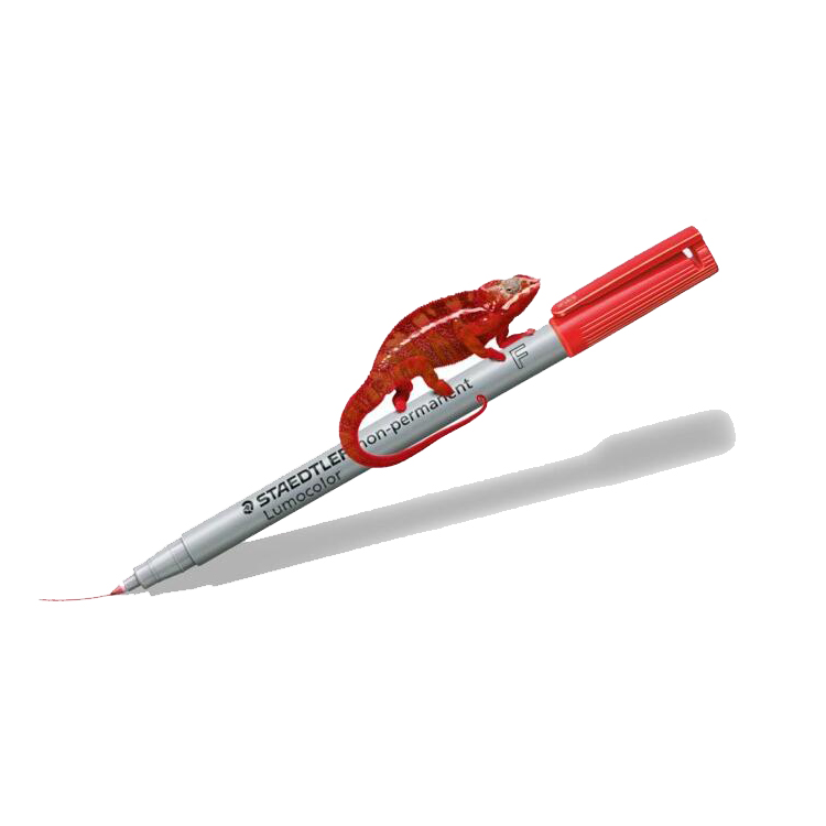 施德楼(STAEDTLER)316-2(红)水溶性记号笔F咀