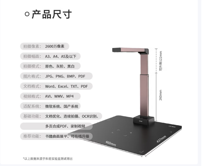 科密(comet) GP2316Z 高拍仪