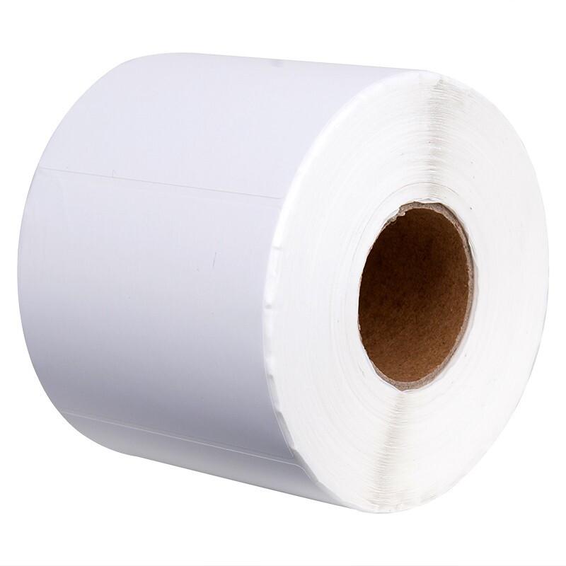 得力(deli)12006三防热敏标签纸(80*60mm-800张)(白)(1卷/筒) - 得力