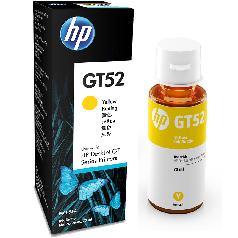 惠普(HP)GT52黄墨水(M0H56A)70ml - 惠普(HP)