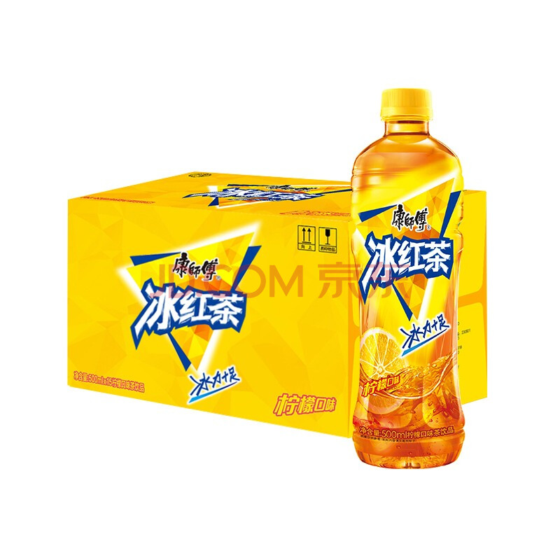 康师傅 冰红茶500ml*15瓶 柠檬红茶饮料饮品