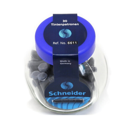 施耐德(Schneider)6611(黑)Schneider瓶装墨水胆墨囊欧标通用墨胆钢笔水 - 施耐德(Schneider)