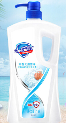 舒肤佳(Safeguard)海盐天然洁净沐浴露 1L - 宝洁-舒肤佳(Safeguard)