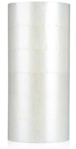得力(deli)30215普透封箱胶带48mm*200y*45um(6卷/筒)