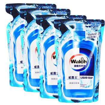 威露士(Walch) 健康洗手液(健康呵護藍色袋裝)525ML