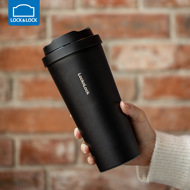乐扣乐扣(LOCK&amp;amp;LOCK)LHC3249BLK(黑色)大容量随行水杯子550ml - 乐扣乐扣(LOCK&LOCK)
