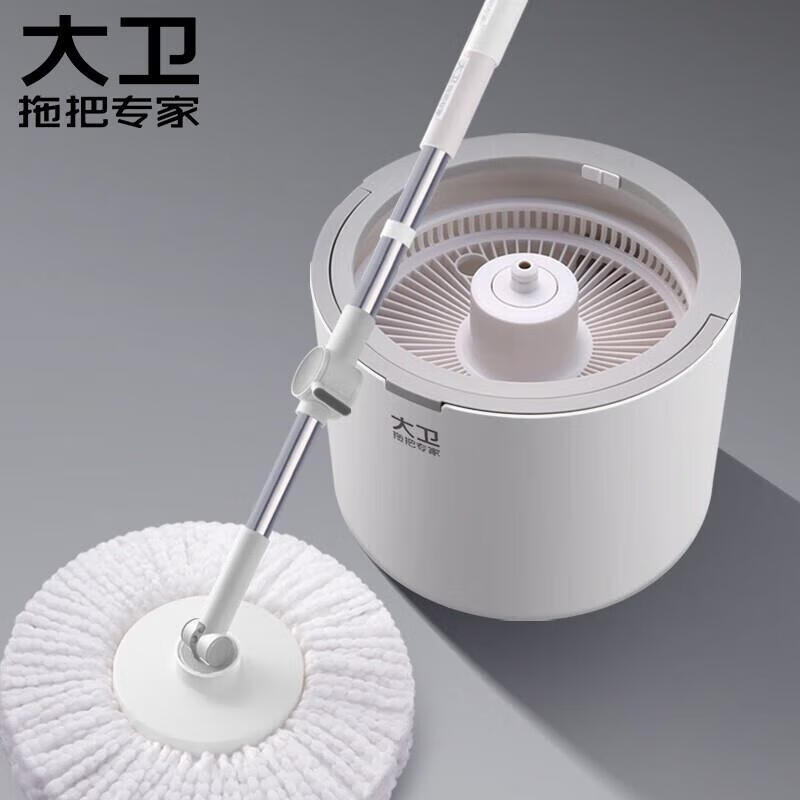 大卫 DX-N11P03大卫N11plus旋转拖把冰峰白 - 大卫