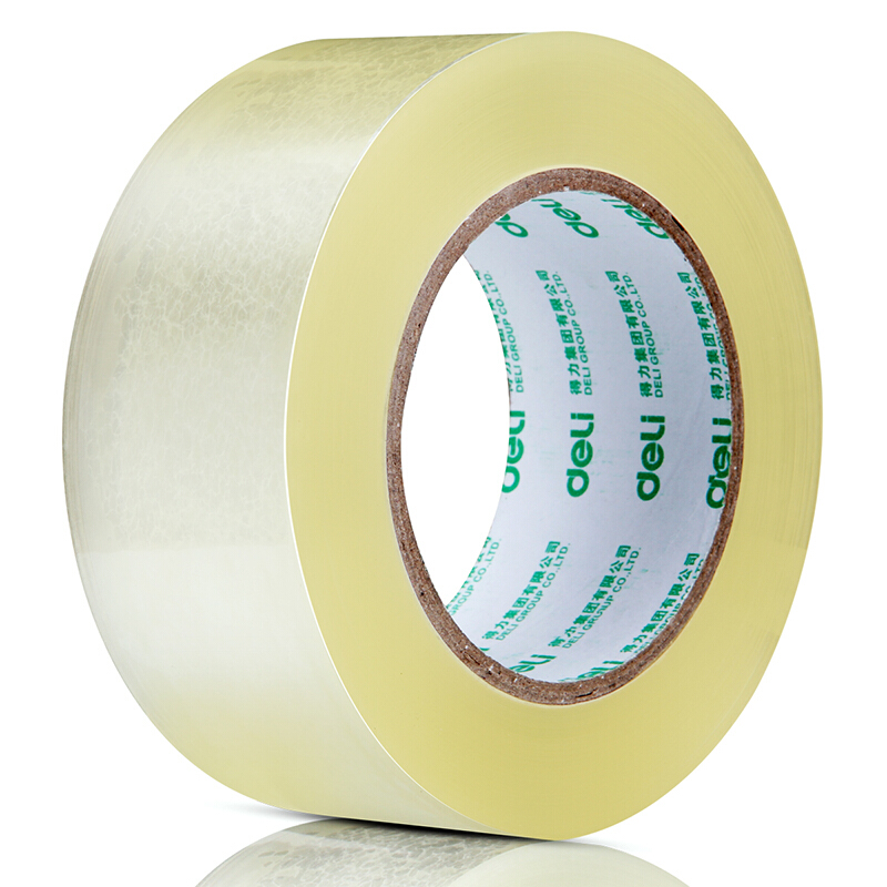得力(deli)30200(超透明)封箱胶带48mm*30y*50um(6卷/筒)
