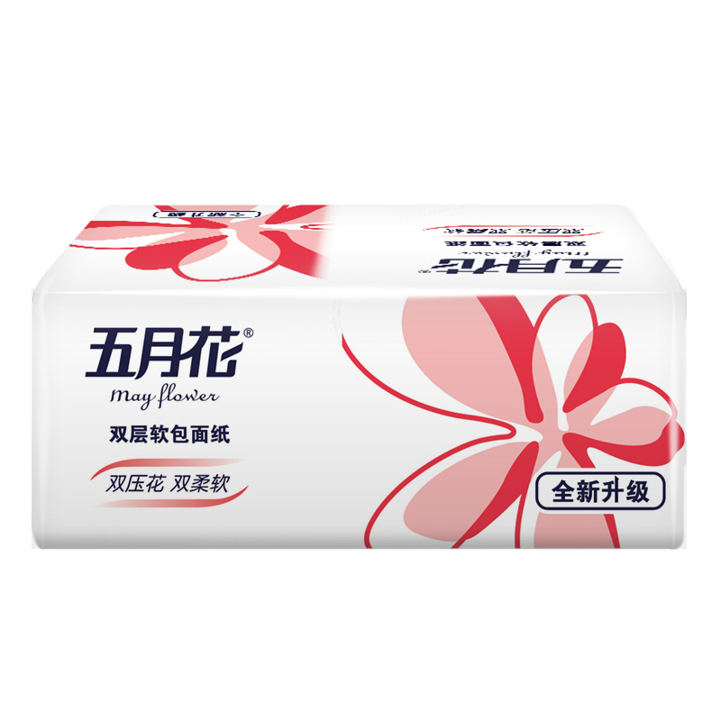 商用-五月花(May Flower) A12275S抽取式卫生纸-90抽