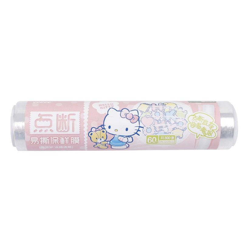 宜洁(yekee)K-8185三丽鸥KT简装点断保鲜膜20cmX60m - 宜洁(yekee)
