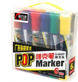 金万年(Genvana)G-0928T-029(12色)6mmPOP12色PP盒套装唛克笔