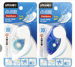 乐普升(LPS)203点点胶修正带式手账双面胶带8M*6MM