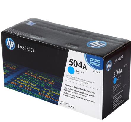 惠普(HP)CE251A青色硒鼓504A