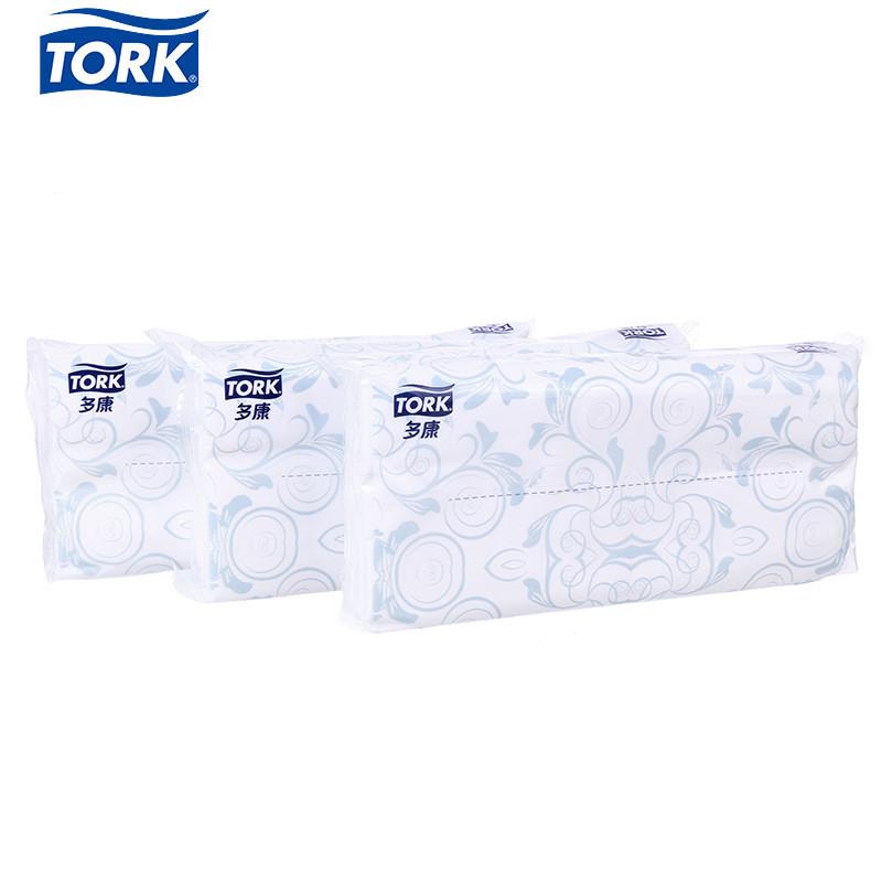 商用-多康(Tork)1005106(K2336)双层抽取式纸面巾-100抽