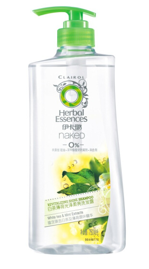 伊卡璐(Herbal Essences)白茶薄荷光泽柔亮洗发露 750ml - 伊卡璐(Herbal+Essences)