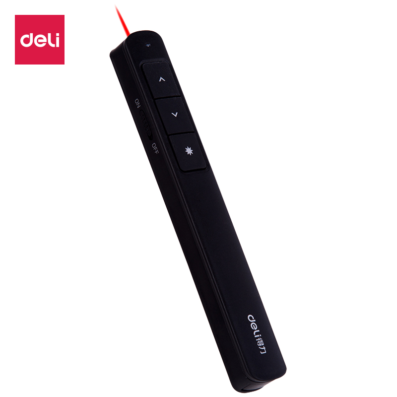 得力(deli)2808(黑色)翻页笔