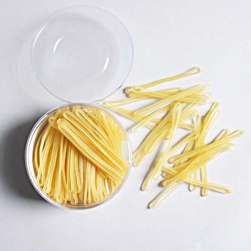 得力(deli)3212乳胶圈(微黄)(50g/筒)