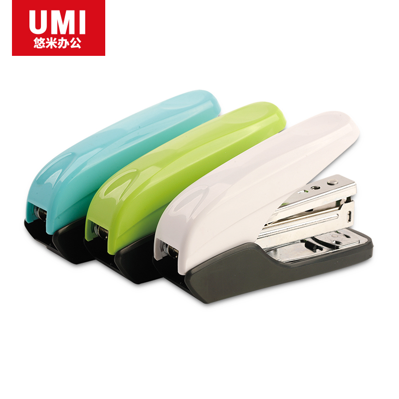 悠米(UMI)时尚省力订书机,12# B03302W白