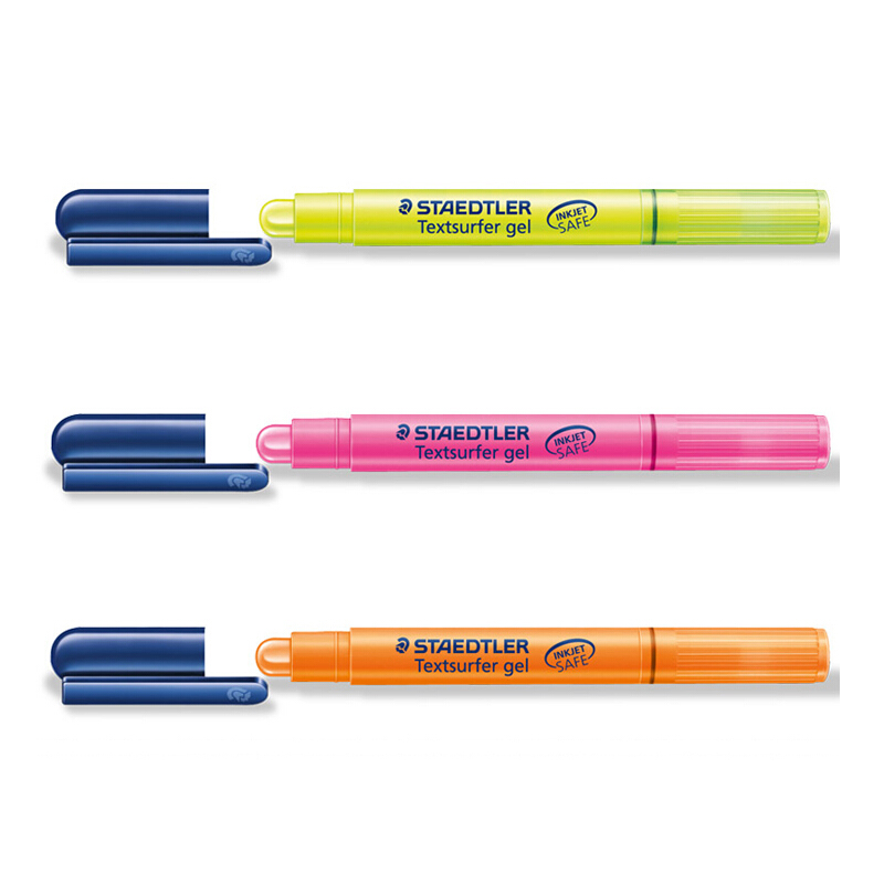 施德楼(STAEDTLER)264-23(粉色)旋转式啫喱荧光笔