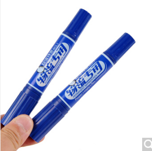 金万年(Genvana)G-0918-002(蓝)物流专用大双头记号笔