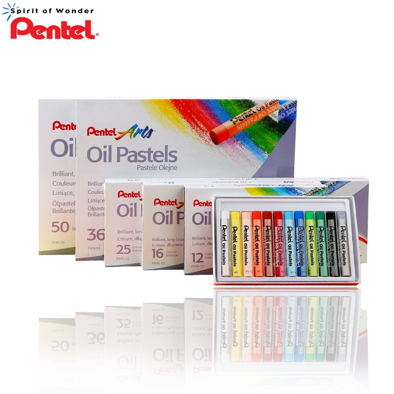 派通(Pentel)PHN-25(25色)油画棒
