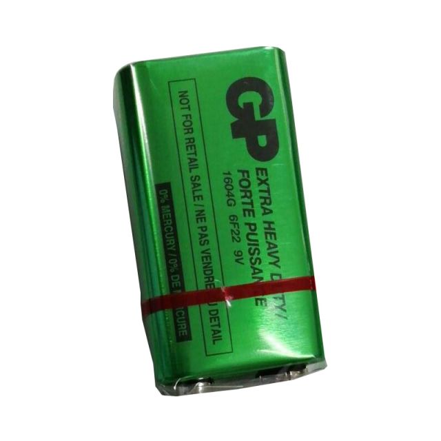 超霸(GP) GP-9V綠1604G(綠9V散)電池