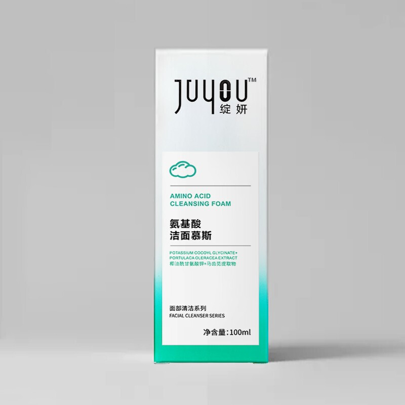 绽妍(JUYOU)氨基酸洁面慕斯100ml