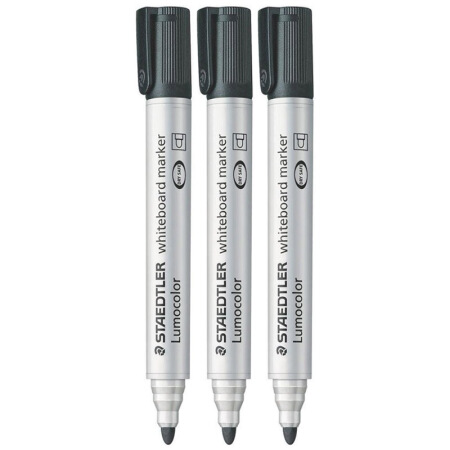 施德楼(STAEDTLER)351-9(黑)防干白板笔