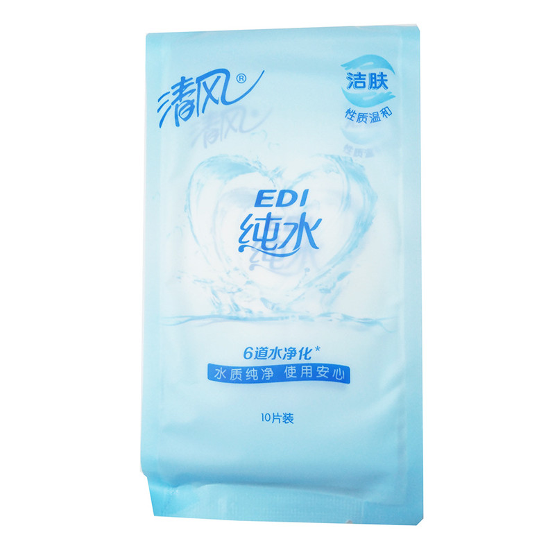 民用-清风 BWA10C3纯水湿巾单片装-10片