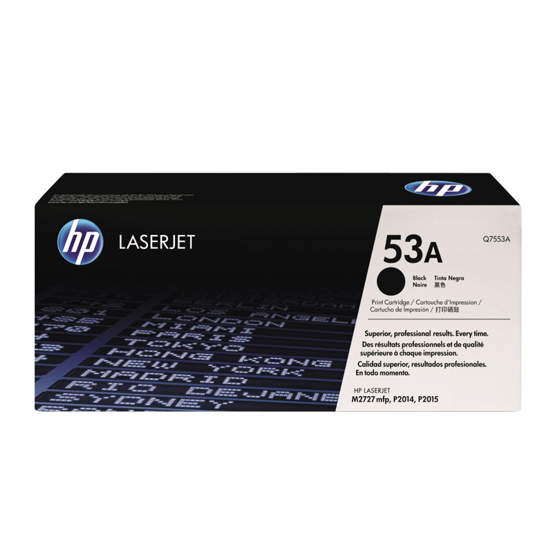 惠普(HP)53A(黑色)硒鼓Q7553A