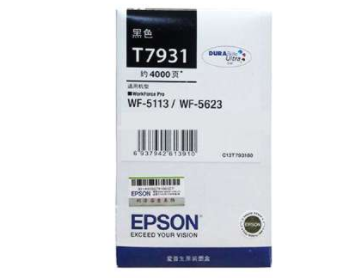 爱普生(Epson)原装墨水/T7931(黑)(WF5113/5623) - 爱普生(Epson)