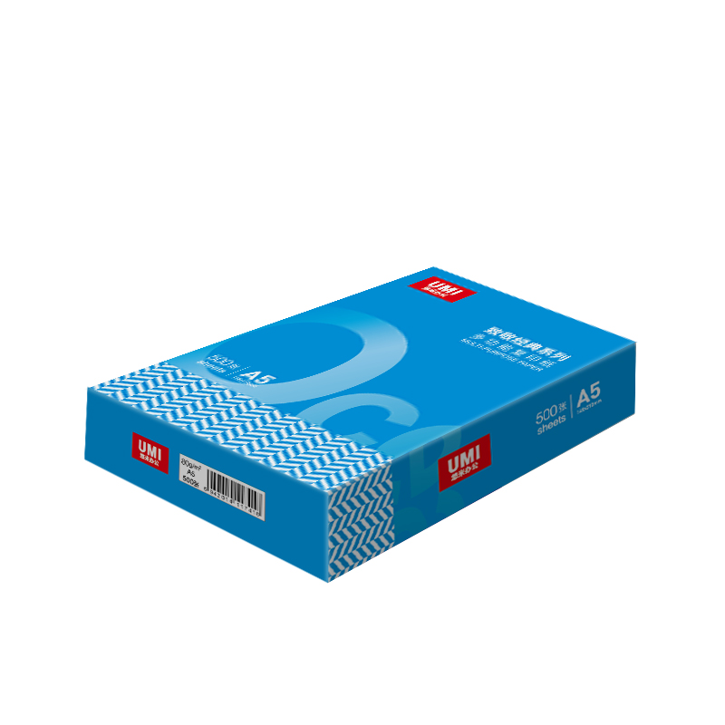 悠米致敬经典复印纸 80G A5 500S/令 10令/箱 - 悠米致敬经典