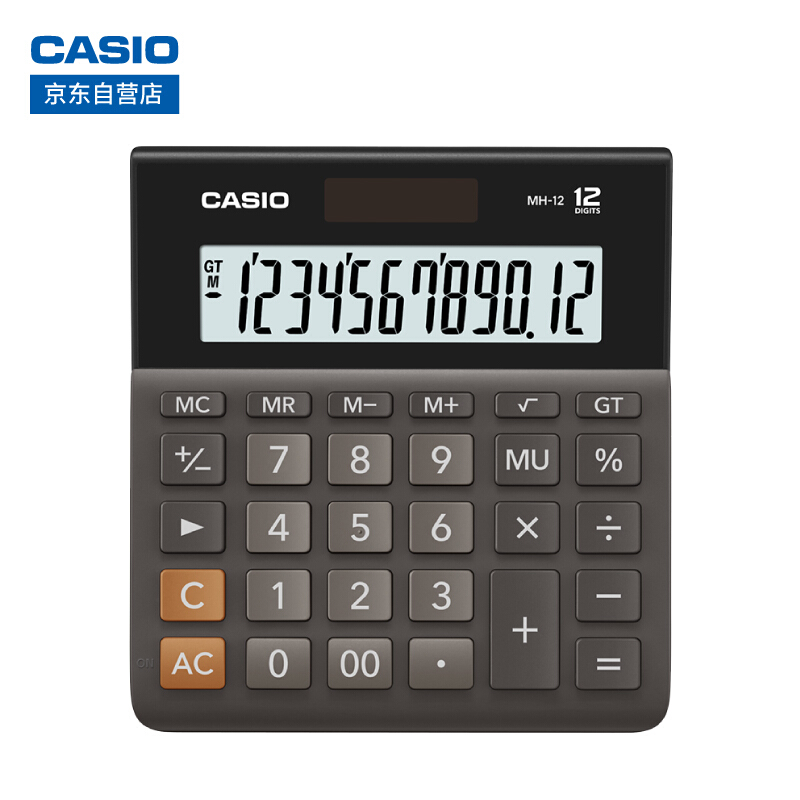 卡西欧(CASIO)MH-12-BK计算器