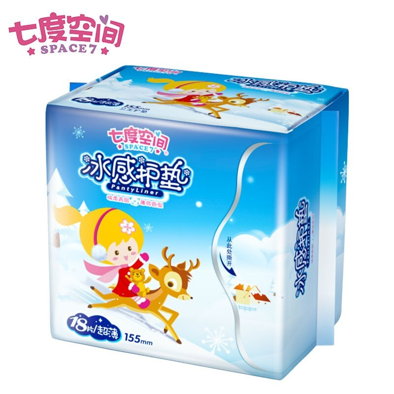 七度空间(SPACE7)QDAB818冰感护垫 18片 - 七度空间(SPACE7)