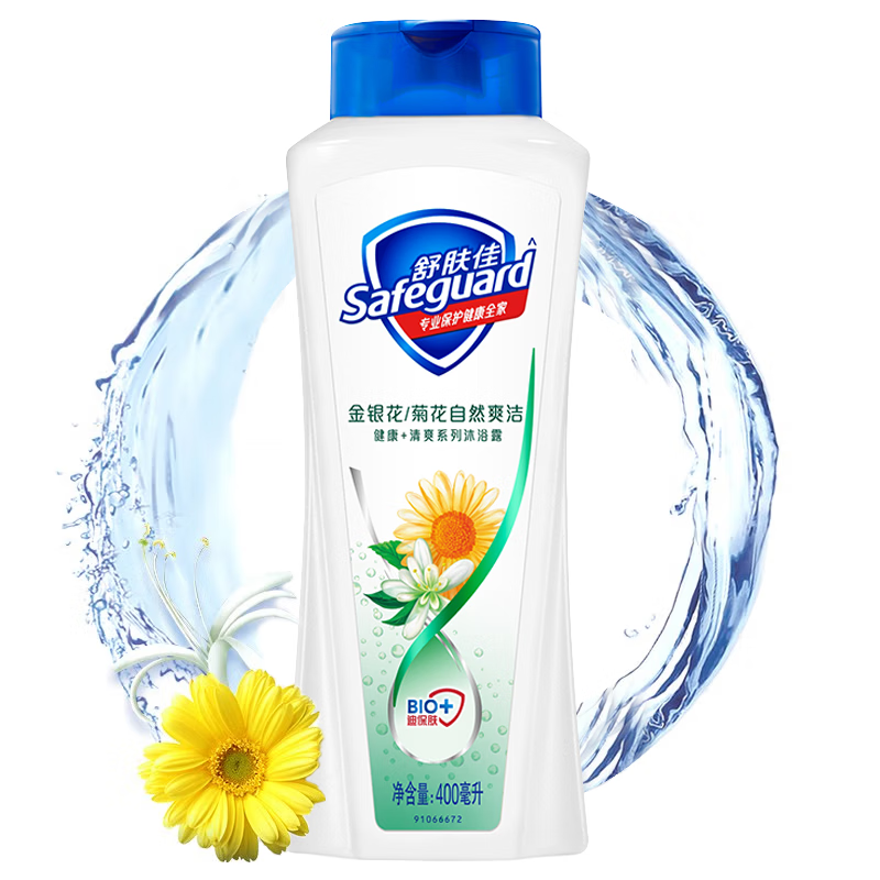 舒肤佳(Safeguard) 360ml金银花菊花沐浴露 - 宝洁-舒肤佳(Safeguard)