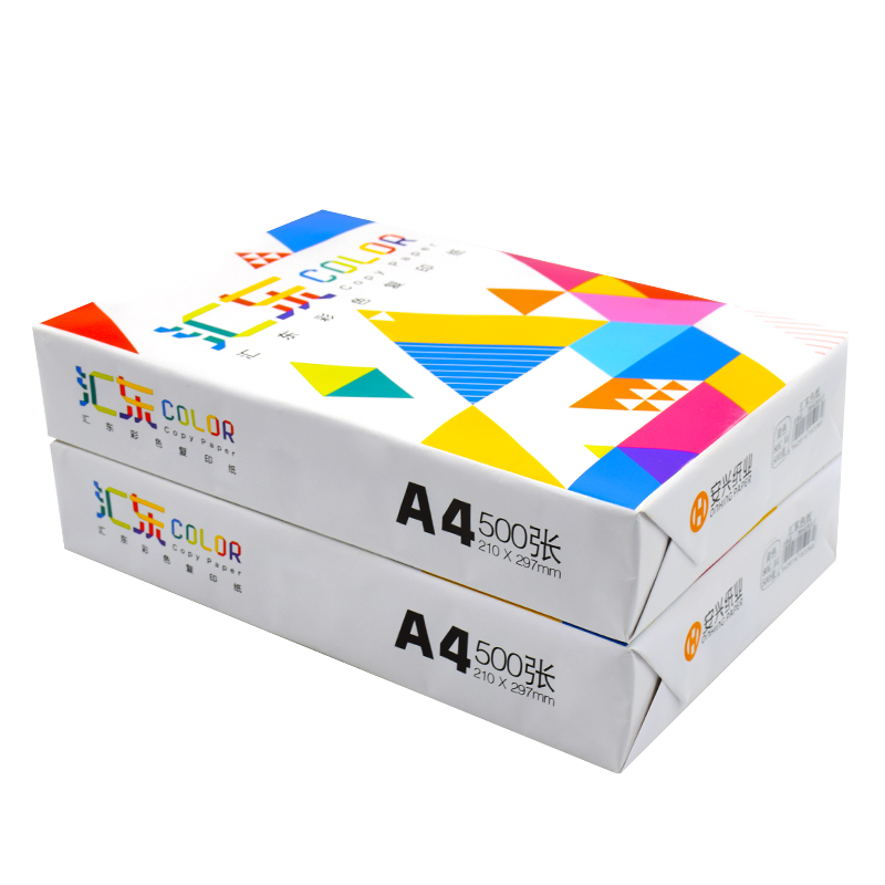 汇东色纸 80G 200*280粉红 500S/包 5包/箱 - 汇东