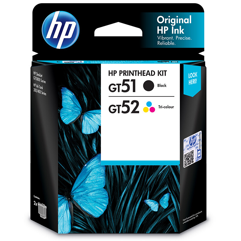 惠普(HP)3JB06AA(GT51/52)打印头 - 惠普(HP)