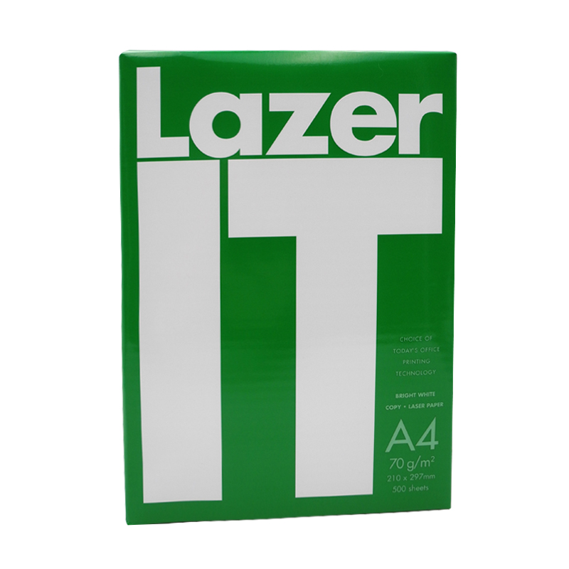 (直发)数据猫LAZER IT复印纸 75G A4 500S 8令/箱 - LAZER+IT