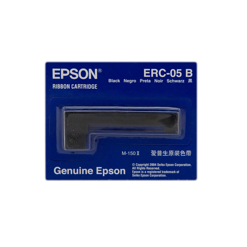 爱普生(Epson)ERC-05B原装黑色色带框S015352ERC05(适用M16016) - 爱普生(Epson)