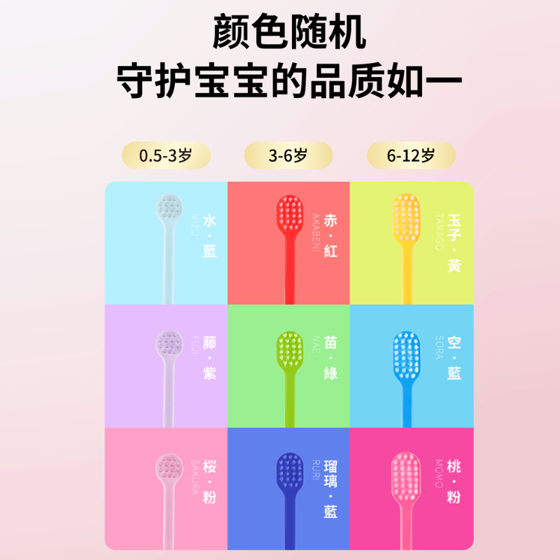 惠百施(EBISU)婴幼儿乳牙刷(0.5-3岁)